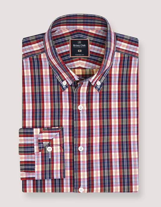 Multicolour Casual Check Shirt