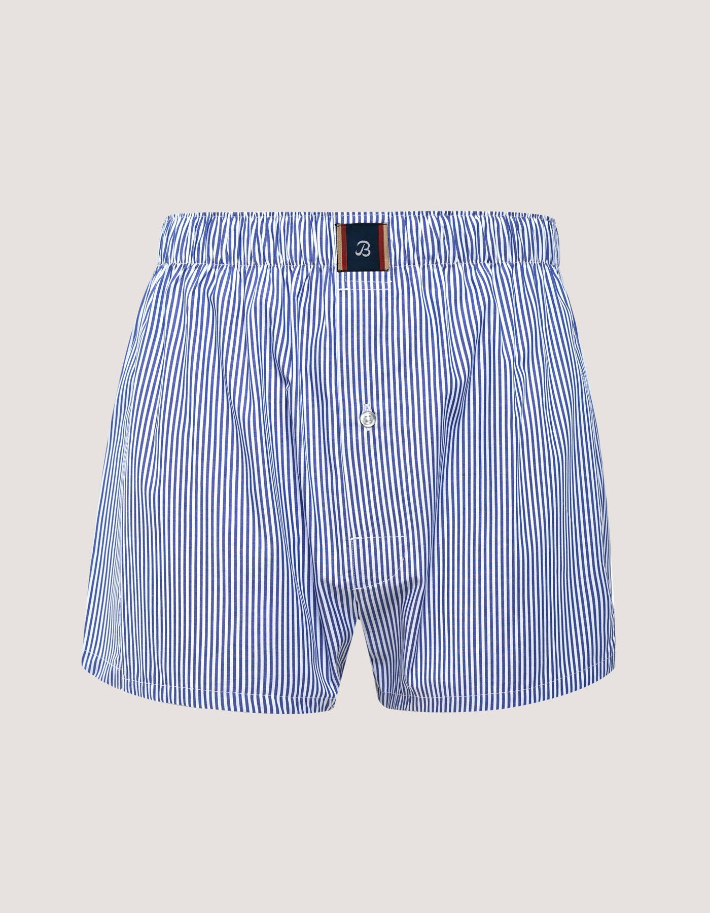 Striped Blue Mens Boxer
