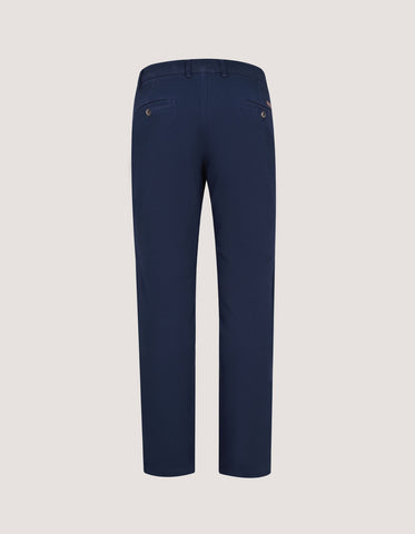Pantalon chino bleu marine Smart Fit