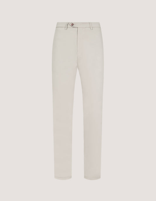 Smart Fit Stone Chino Trousers