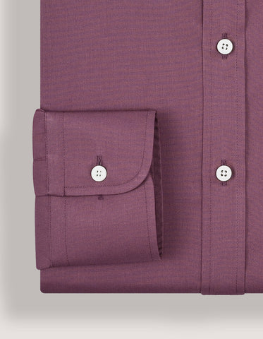 Easy Iron Plum Dress Shirt