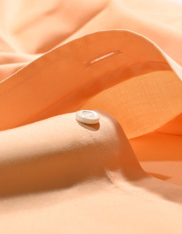 Light Orange Easy Iron Dress Shirt