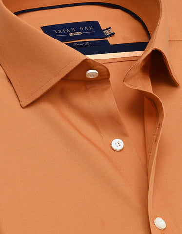 Easy Iron Rust Dress Shirt
