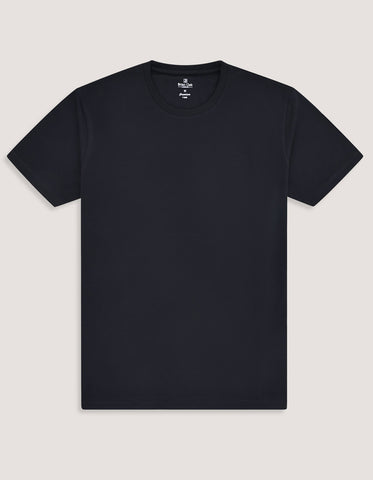 T-shirt en coton de qualité supérieure - Noir