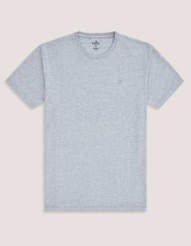 Heather Grey Premium Cotton Tee