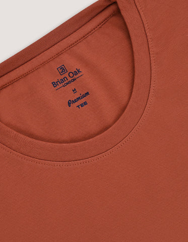 Premium Men’s T-Shirt - Rust