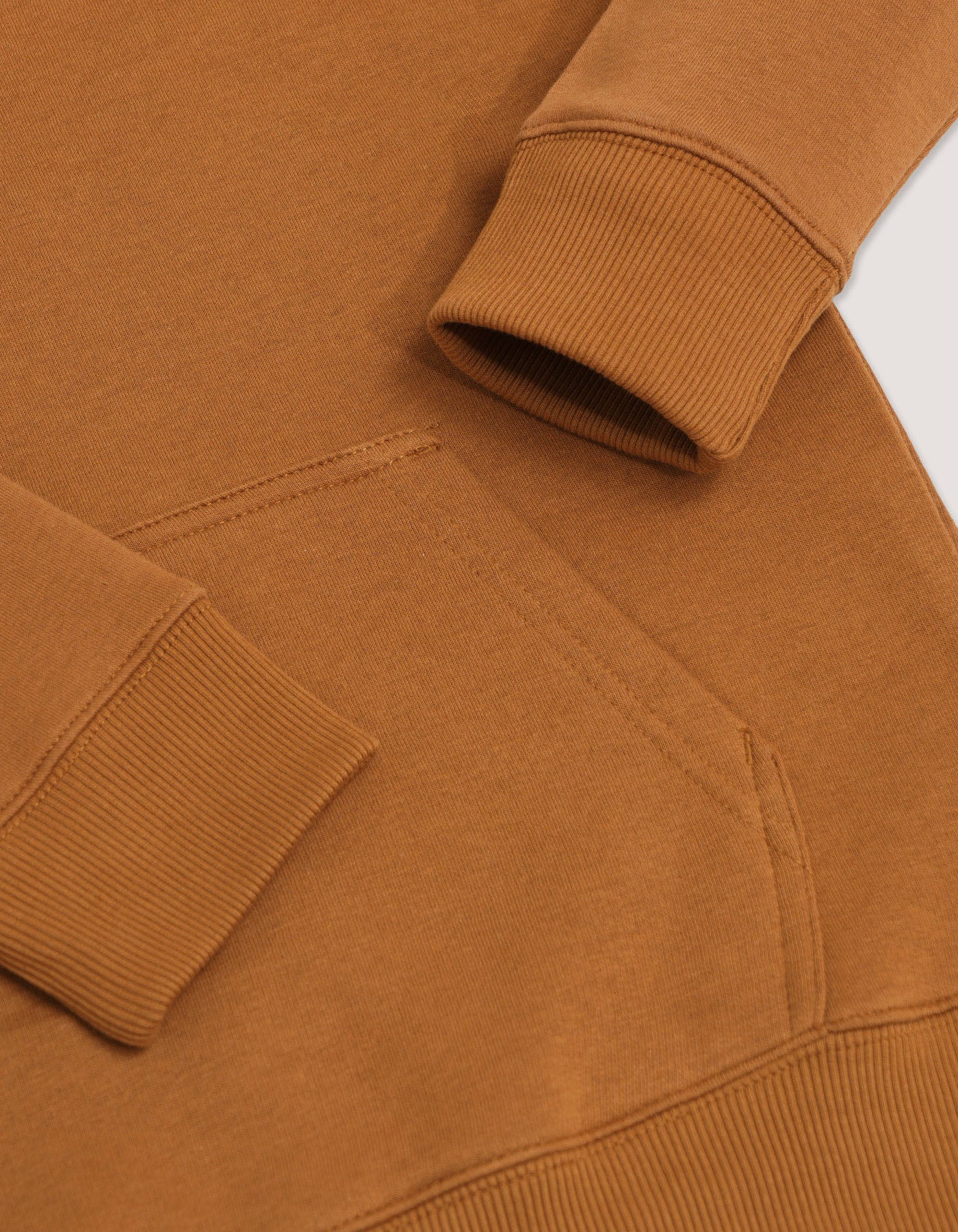 Mustard Fleece Pullover Hoodie