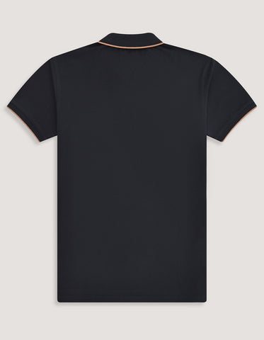 Black Premium Pique Polo Shirt