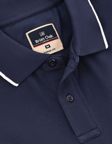 Premium Men’s Polo Shirt - Navy