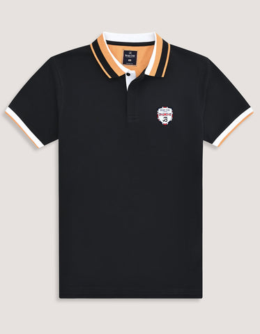 Polo noir de créateur