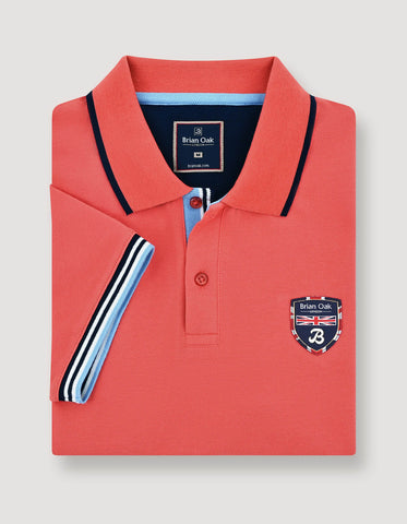 Polo de créateur – Corail