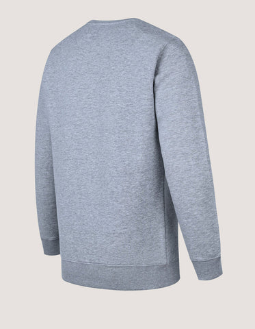 Crewneck Fleece Sweatshirt - Heather Grey