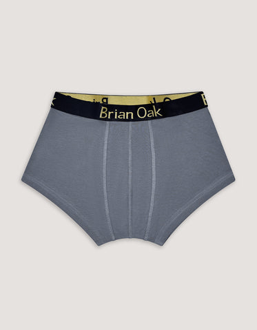 Boxer en jersey gris foncé