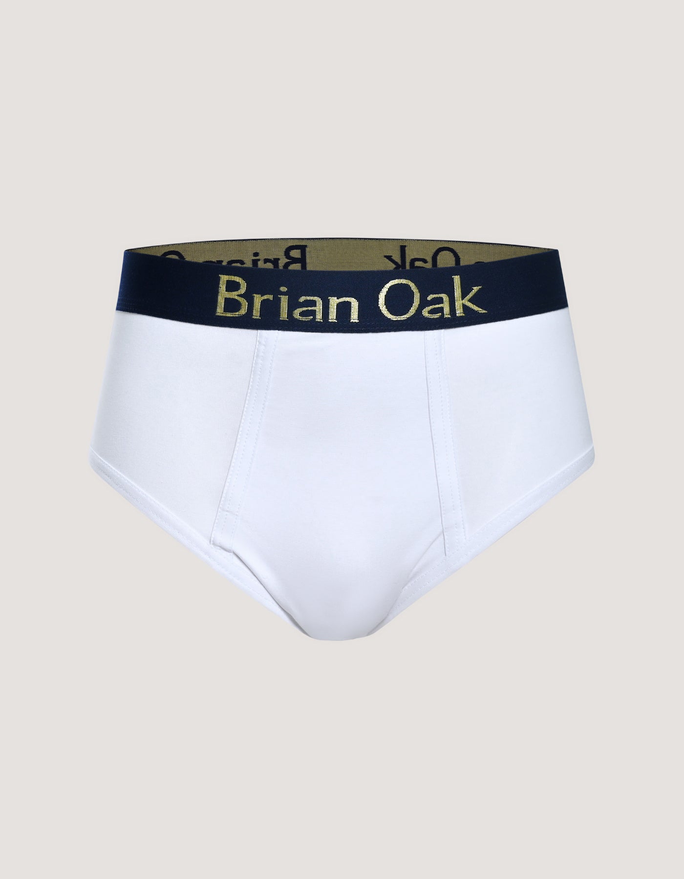 White Cotton Brief for Men